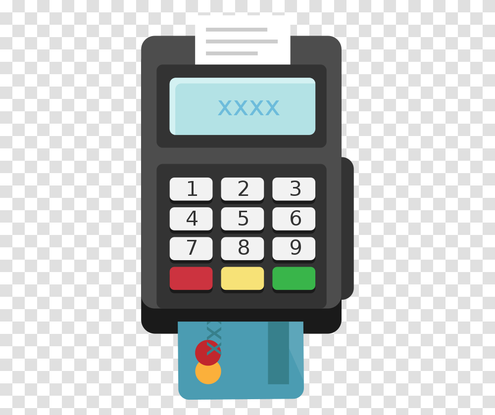 Card Terminal Pos Flat Icon Vector Pos Terminal Icon, Mobile Phone, Electronics, Cell Phone, Computer Keyboard Transparent Png