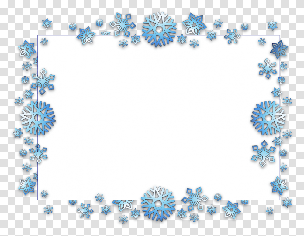 Card Xmas Christmas Snow Flak Background Snowflake Frame, Pattern, Rug, Floral Design, Graphics Transparent Png