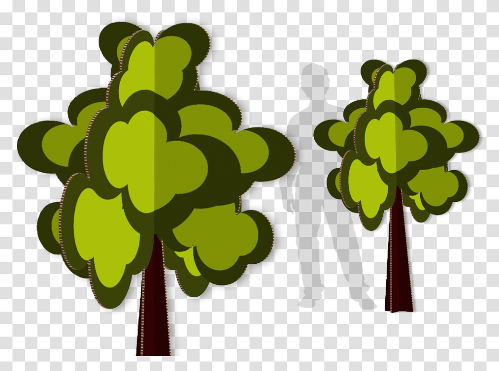 Cardboard Paper Cutout Animation Tree Packaging And Labeling Cut Out Trees 3d, Plant, Graphics, Art, Person Transparent Png