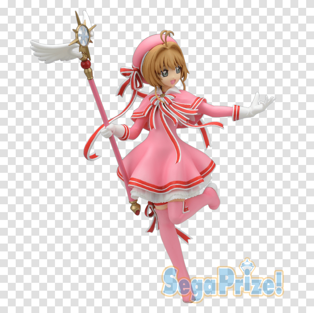 Cardcaptor Sakura Clear Card Anime Figure Sakura Kinomoto, Person, Human, Weapon Transparent Png