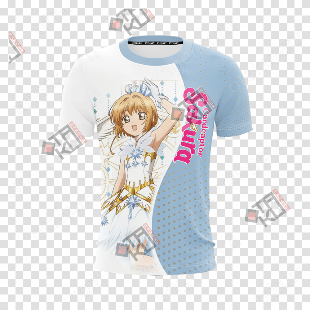 Cardcaptor Sakura New Look Unisex 3d T Shirt Hoodie, Apparel, T-Shirt, Person Transparent Png