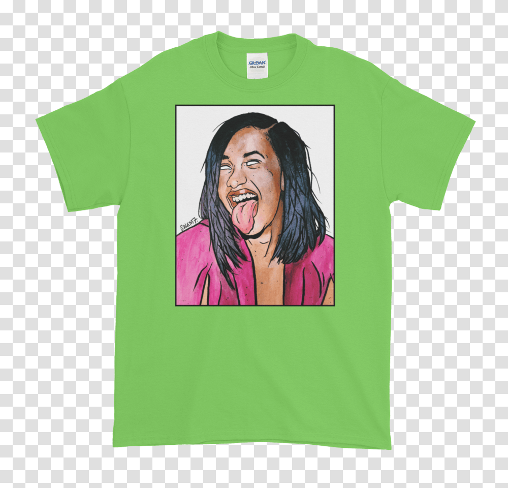 Cardi B Tee Salem, Apparel, Person, Human Transparent Png