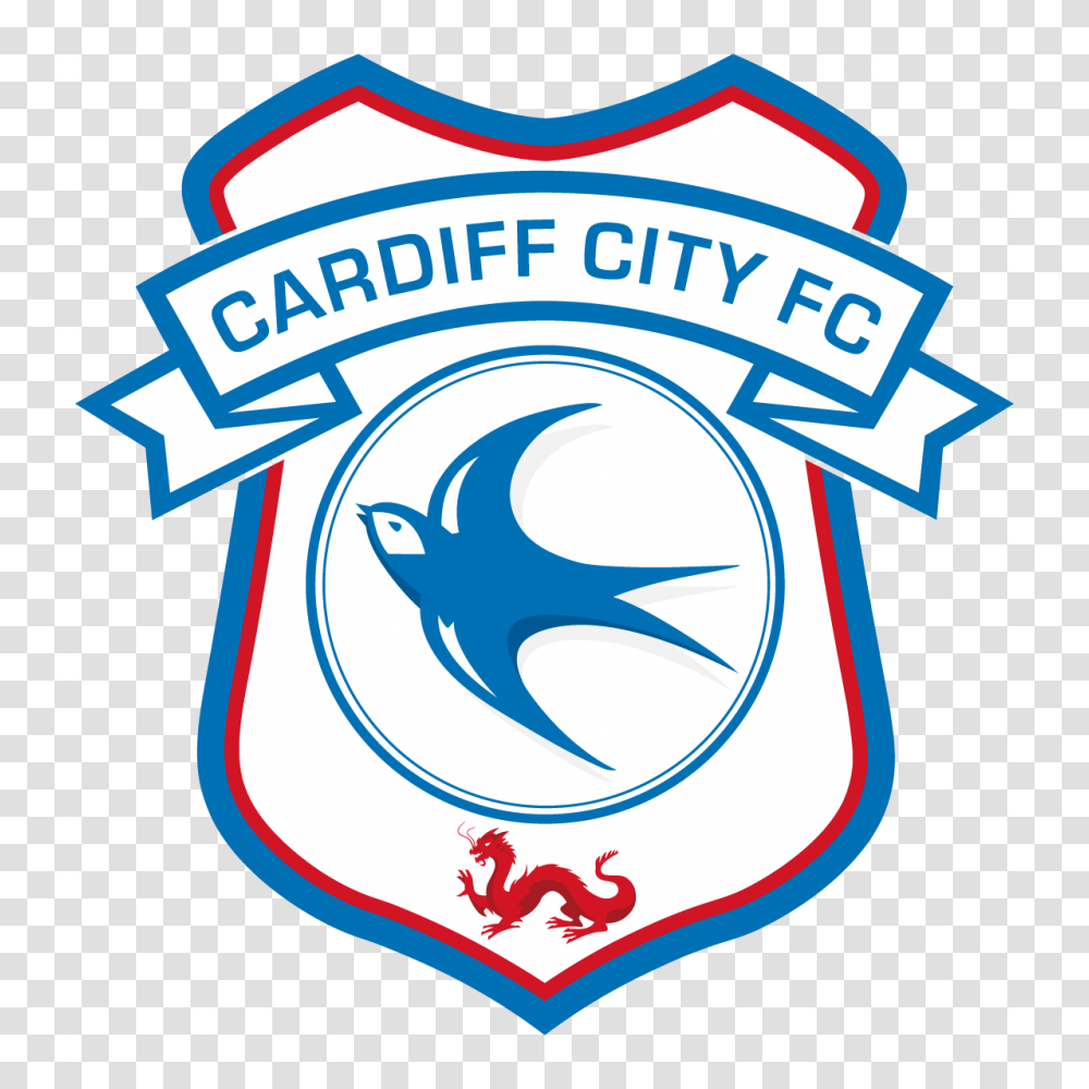Cardiff City Fc Football Club Crest Logo Vector Free Vector, Trademark, Badge, Emblem Transparent Png
