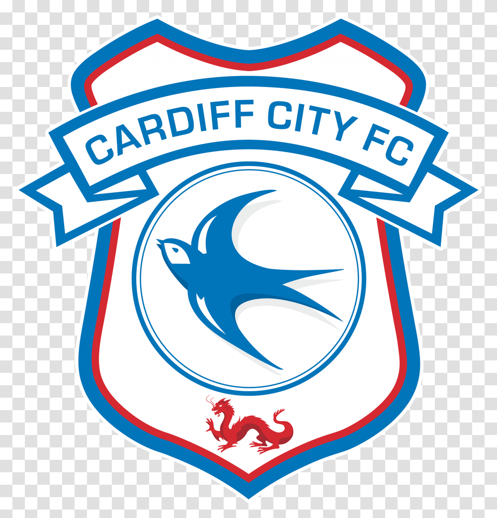 Cardiff City Fc Logo Cardiff City Logo, Trademark, Badge, Emblem Transparent Png