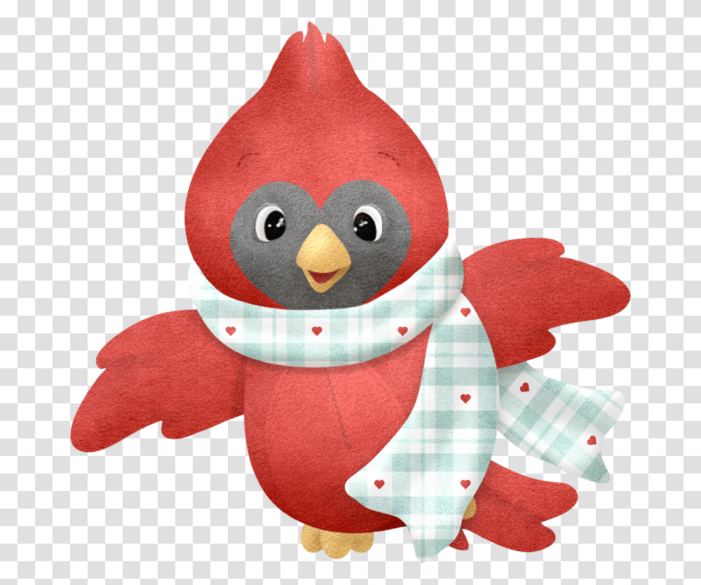 Cardinal Bird Clip Art And Navidad, Toy, Plush, Doll, Angry Birds Transparent Png