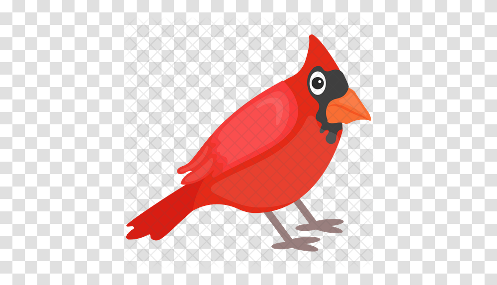 Cardinal Bird Icon Of Flat Style Restaurante Marisco, Animal, Airplane, Aircraft, Vehicle Transparent Png