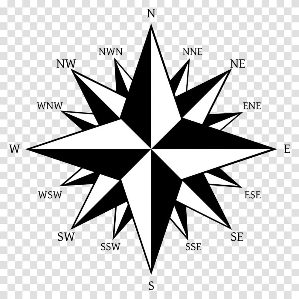 Cardinal Directions, Star Symbol Transparent Png