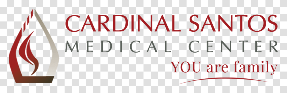Cardinal Logo Cardinal Santos Medical Center Header, Word, Alphabet, Face Transparent Png