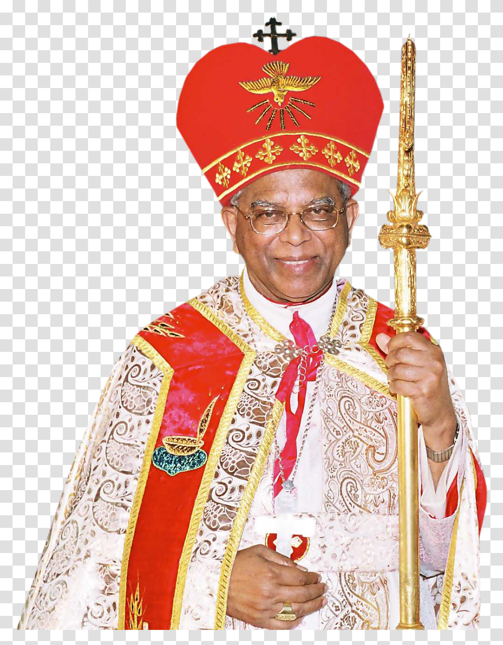 Cardinal Varkey Vithayathil, Person, Human, Priest, Bishop Transparent Png