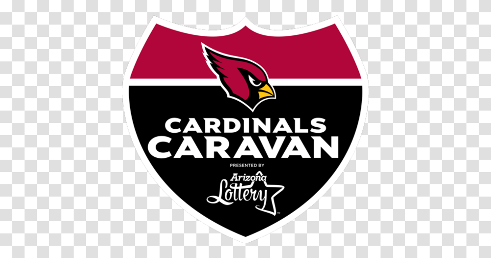 Cardinals Caravan In Prescott Arizona Cardinals, Logo, Trademark, Label Transparent Png