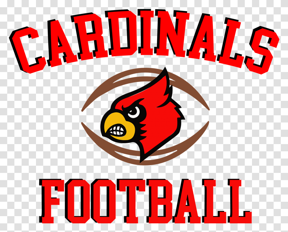 Cardinals Football High School Mascot Language, Logo, Symbol, Trademark, Text Transparent Png