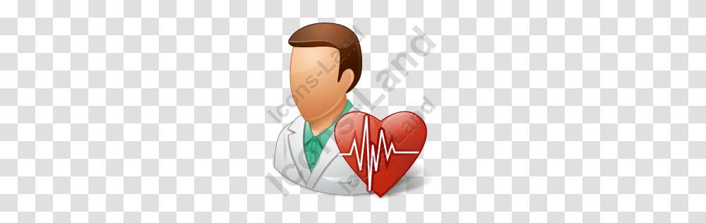 Cardiologist Male Icon Pngico Icons, Label, Helmet, Hand Transparent Png