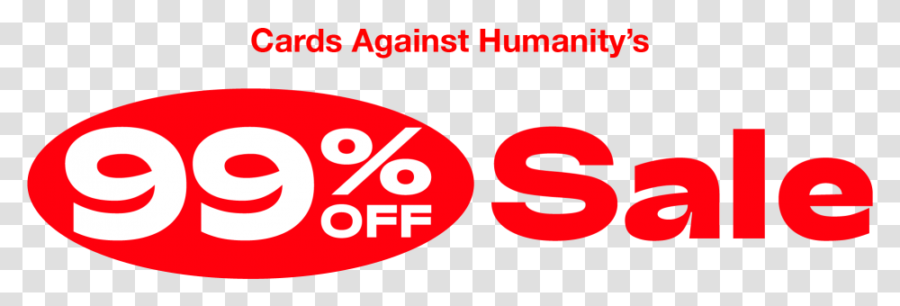 Cards Against Humanity 99 Sale Logo Circle, Label, Plant Transparent Png
