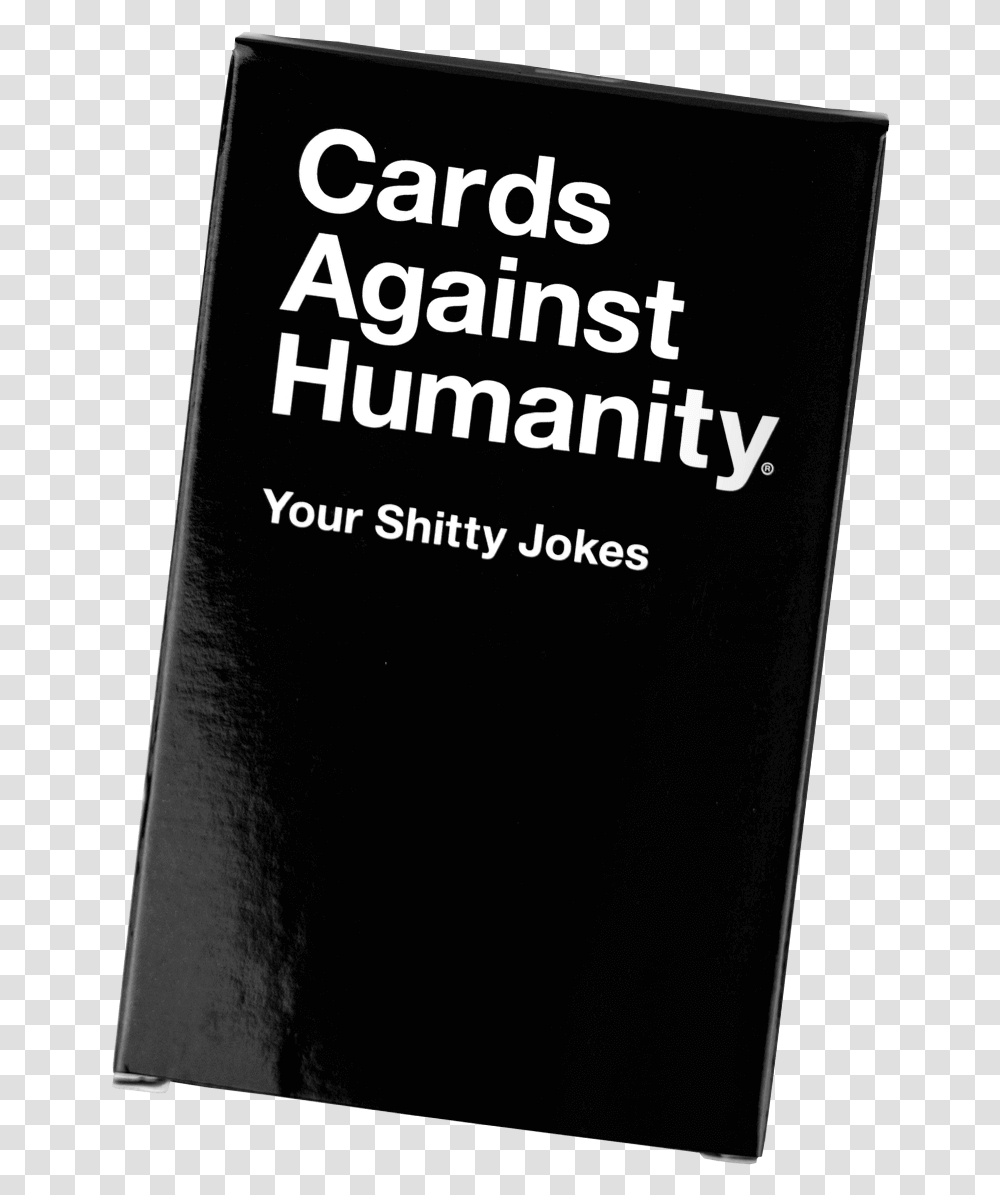 Cards Against Humanity Logo Cards Against Humanity Your Jokes, Book, Bottle, Beverage, Alcohol Transparent Png