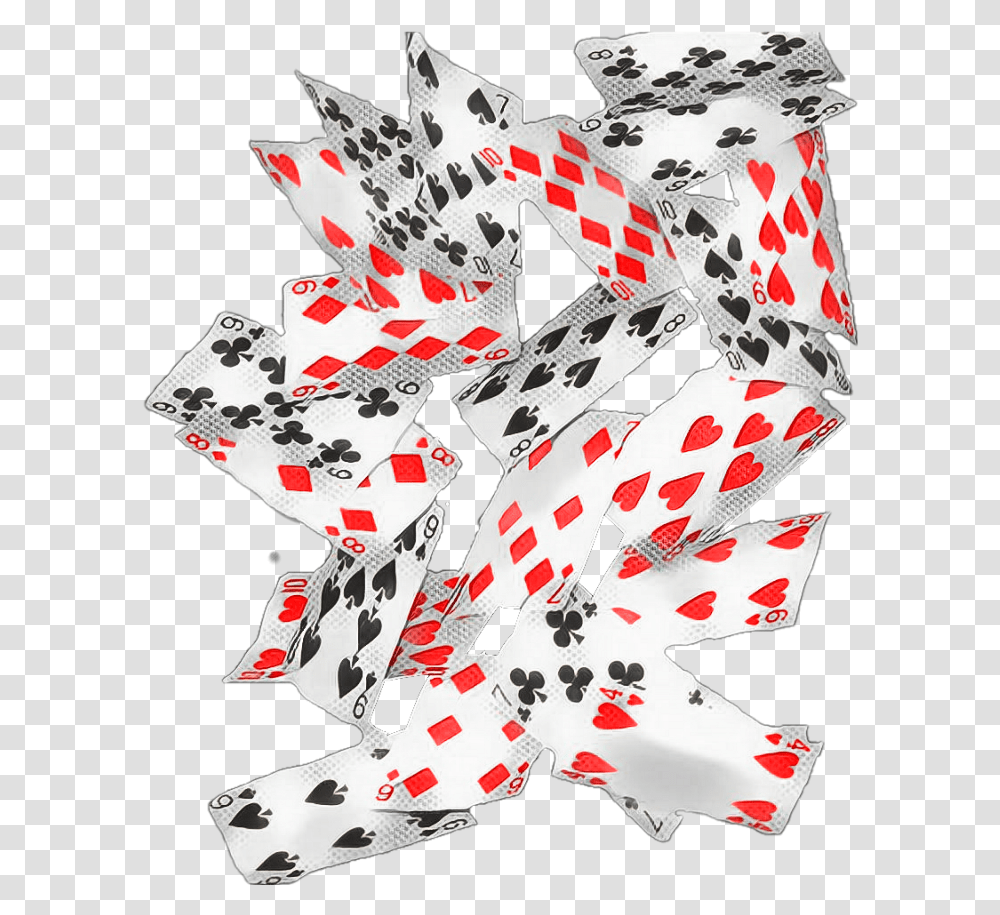 Cards Card Game Playing Falling Falling Playing Cards, Doodle, Drawing Transparent Png