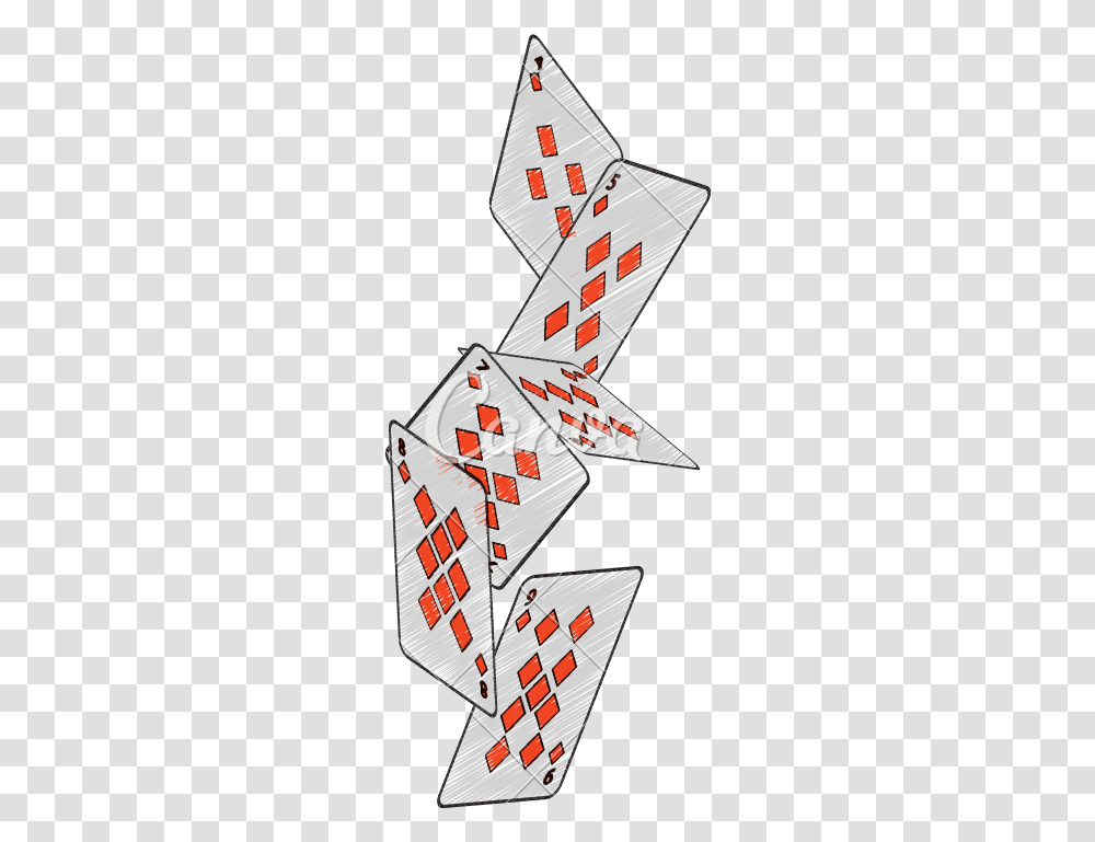 Cards Falling Falling Playing Cards, Tie, Game Transparent Png