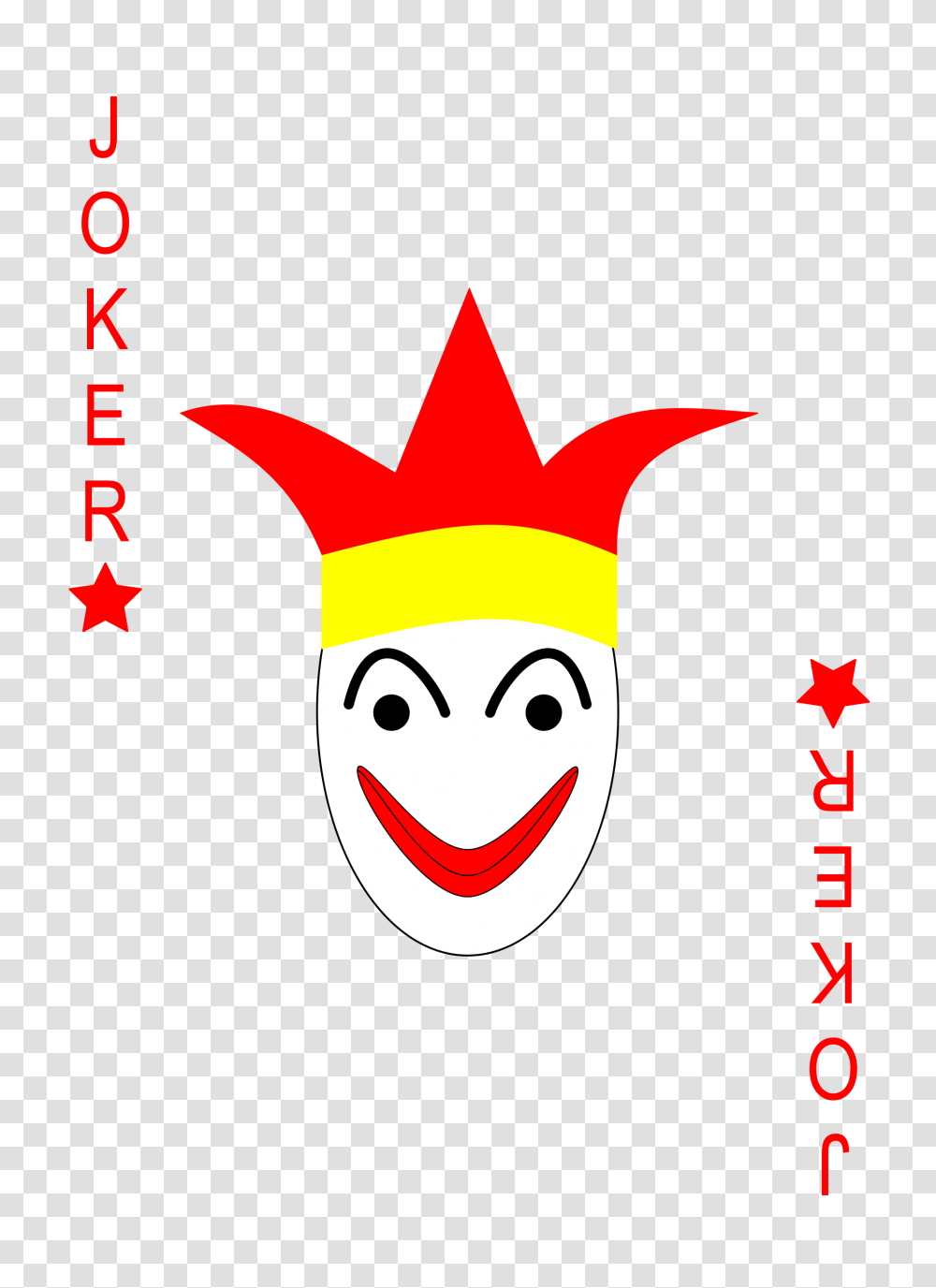 Cards Joker Red, Label Transparent Png