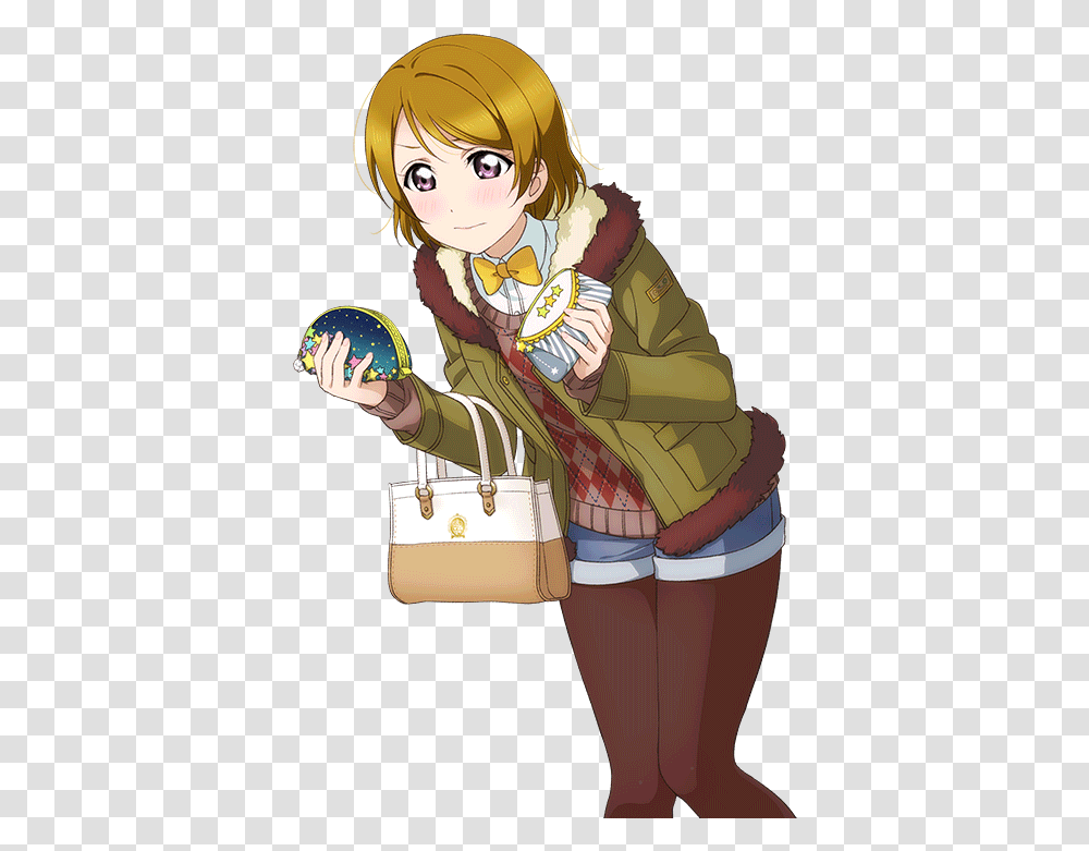 Cards Love Live Hanayo Cake, Handbag, Accessories, Accessory, Person Transparent Png