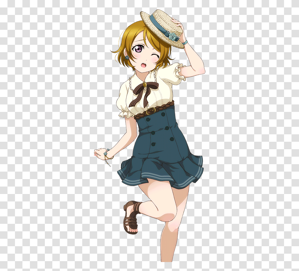 Cards Love Live Umi X Hanayo, Clothing, Person, Evening Dress, Robe Transparent Png