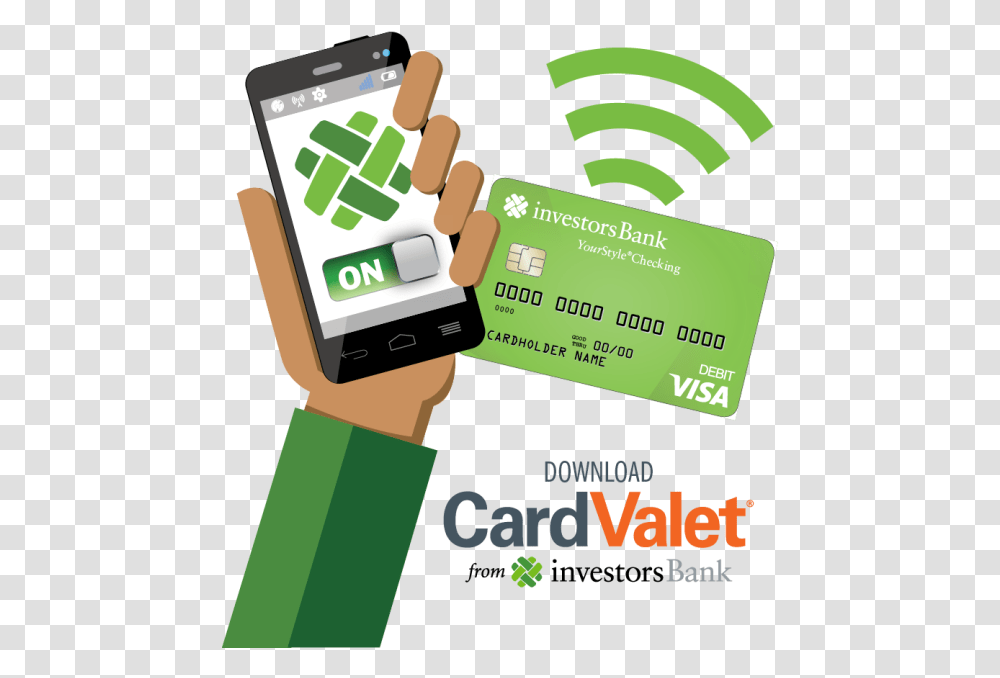 Cardvalet Investors Bank Business Debit Card, Mobile Phone, Electronics, Cell Phone Transparent Png