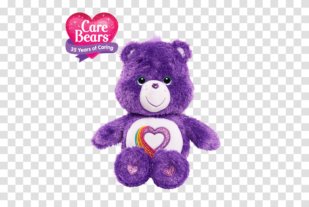 Care Bear Care Bears, Toy, Plush, Purple, Cushion Transparent Png