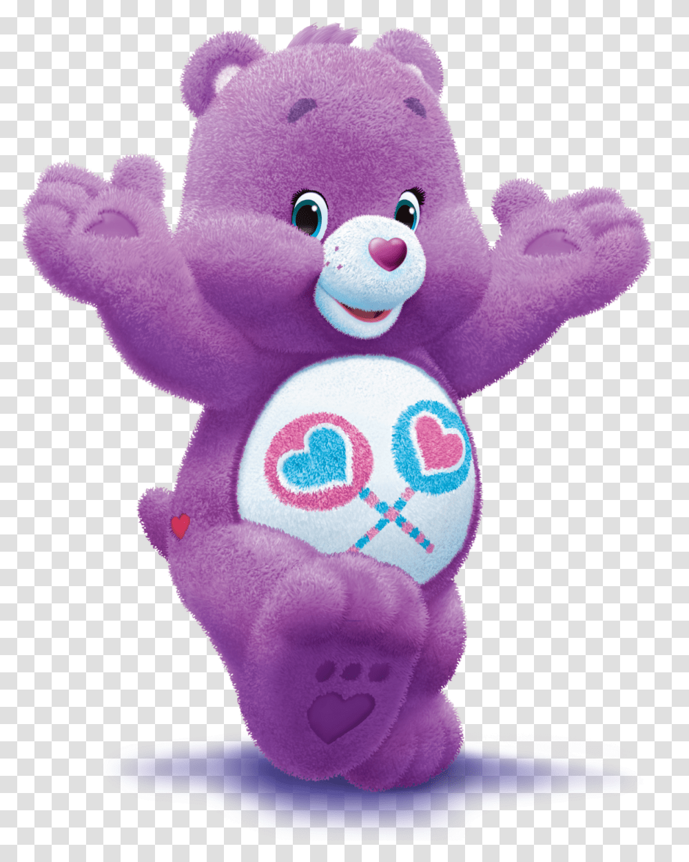 Care Bears Care Bear Purple, Plush, Toy, Doll, Figurine Transparent Png