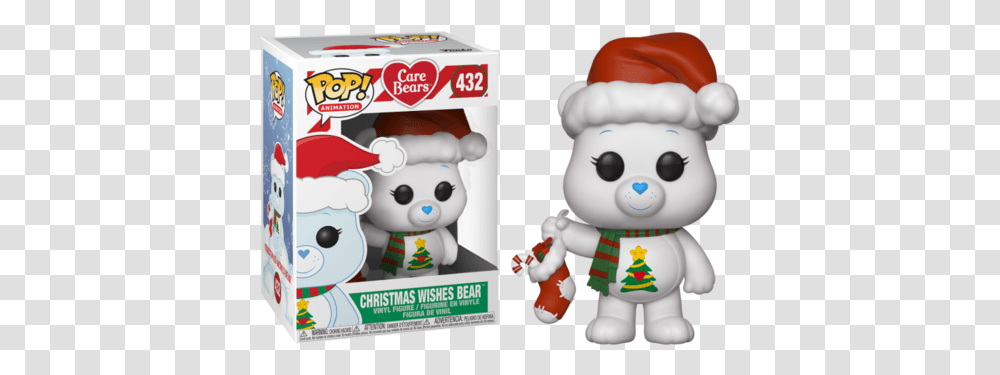 Care Bears Funko Christmas Wishes Funko Pop Care Bears Christmas, Toy, Robot, Text, Figurine Transparent Png