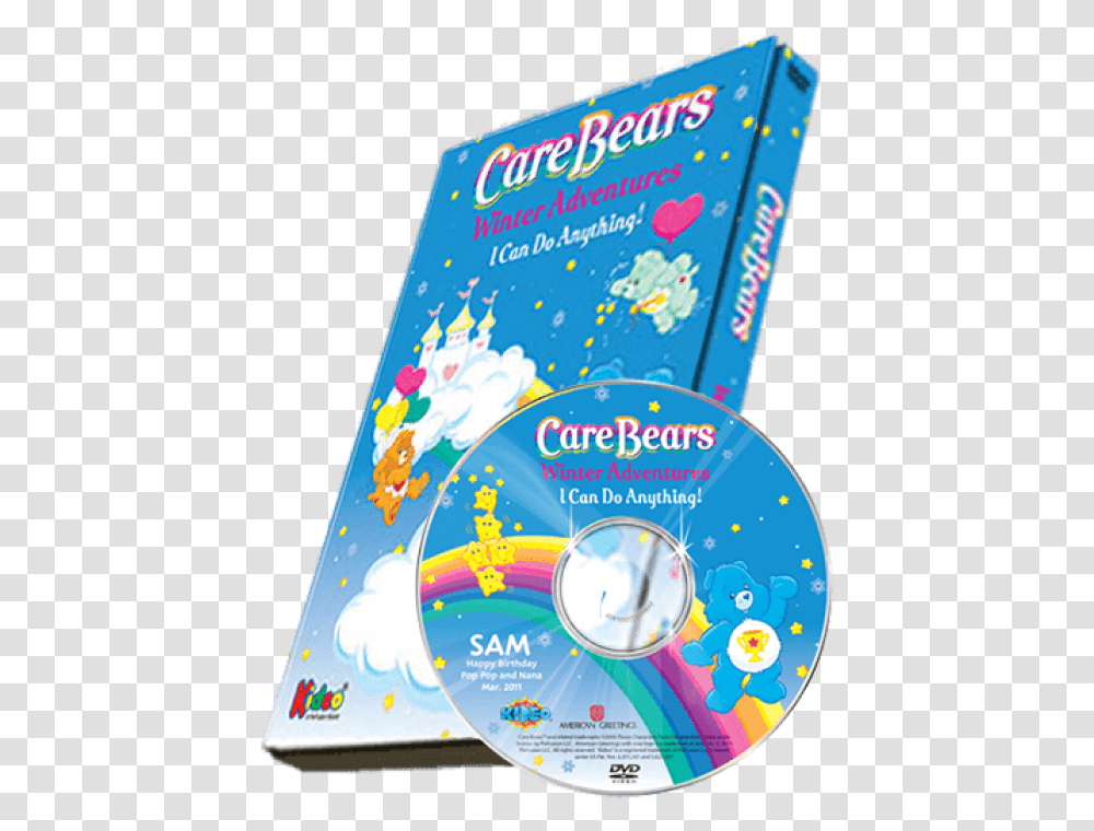 Care Bears Journey To Joke A Lot 2004, Disk, Dvd, Paper Transparent Png