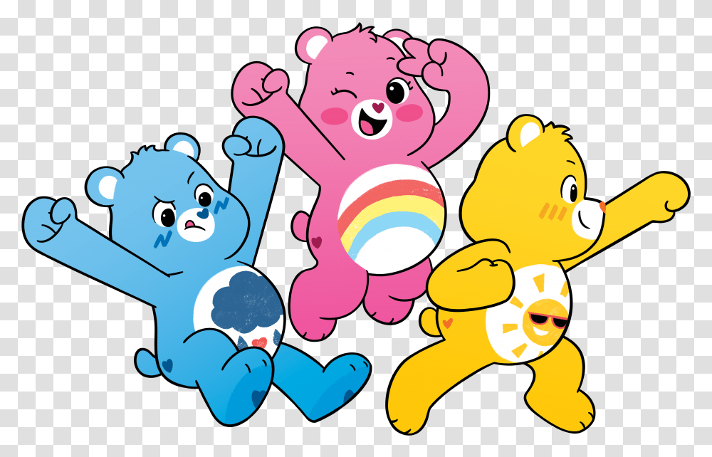 Care Bears Unlock The Magic Tiny Pop, Pattern Transparent Png