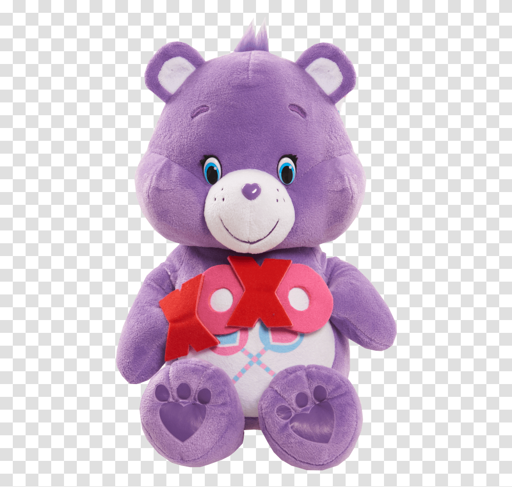 Care Bears Valentine Large Plush Share Bear Care Bears, Toy, Teddy Bear, Cushion, Doll Transparent Png