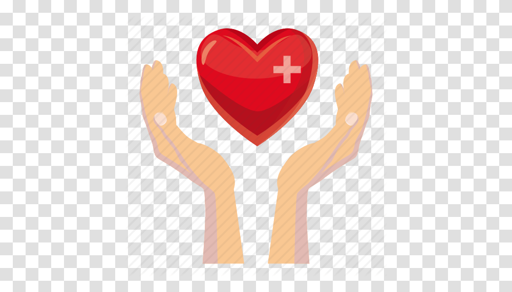 Care Cartoon Hand Health Heart Help Human Icon, Handshake Transparent Png