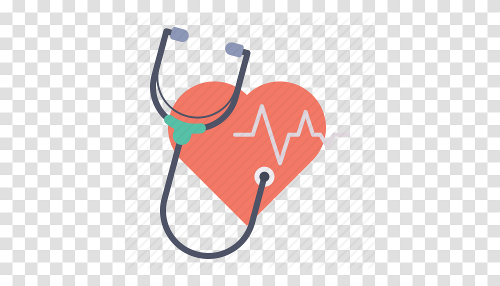 Care Checkup Heart Heartbeat Medical Pulse Stethoscope Icon, Weapon, Weaponry, Bomb, Dynamite Transparent Png