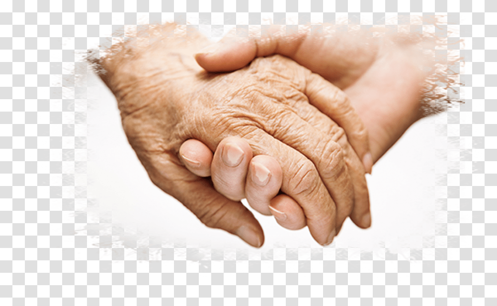 Care For Old People, Hand, Person, Human, Holding Hands Transparent Png