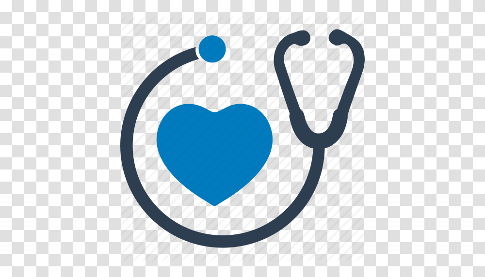 Care Health Healthcare Heart Stethoscope Icon, Cushion Transparent Png