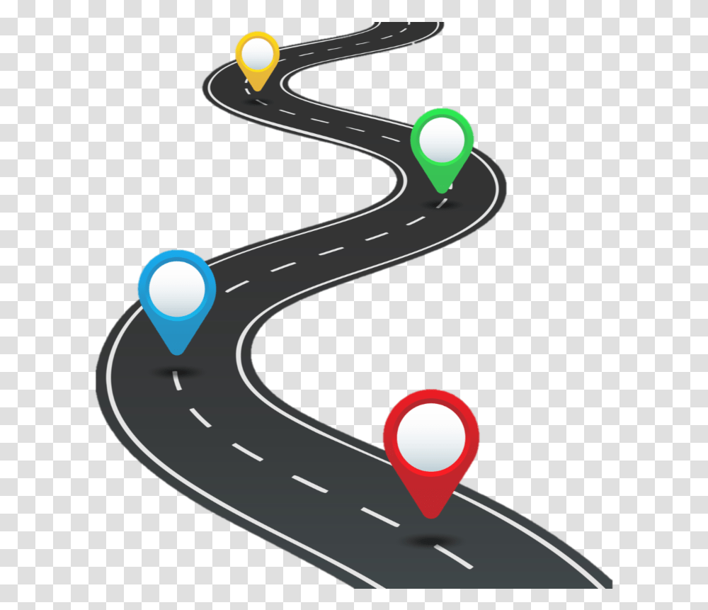 Career Day Clipart Road Map, Freeway, Highway Transparent Png