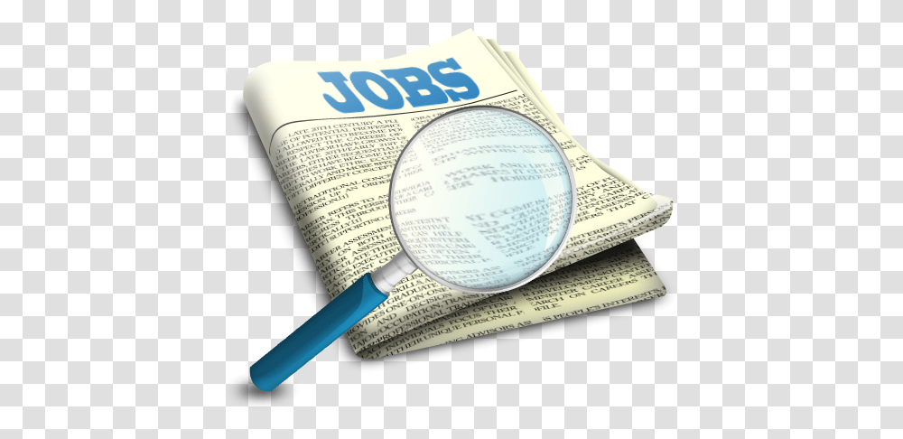 Career Job Apply Document, Text, Magnifying, Word, Page Transparent Png