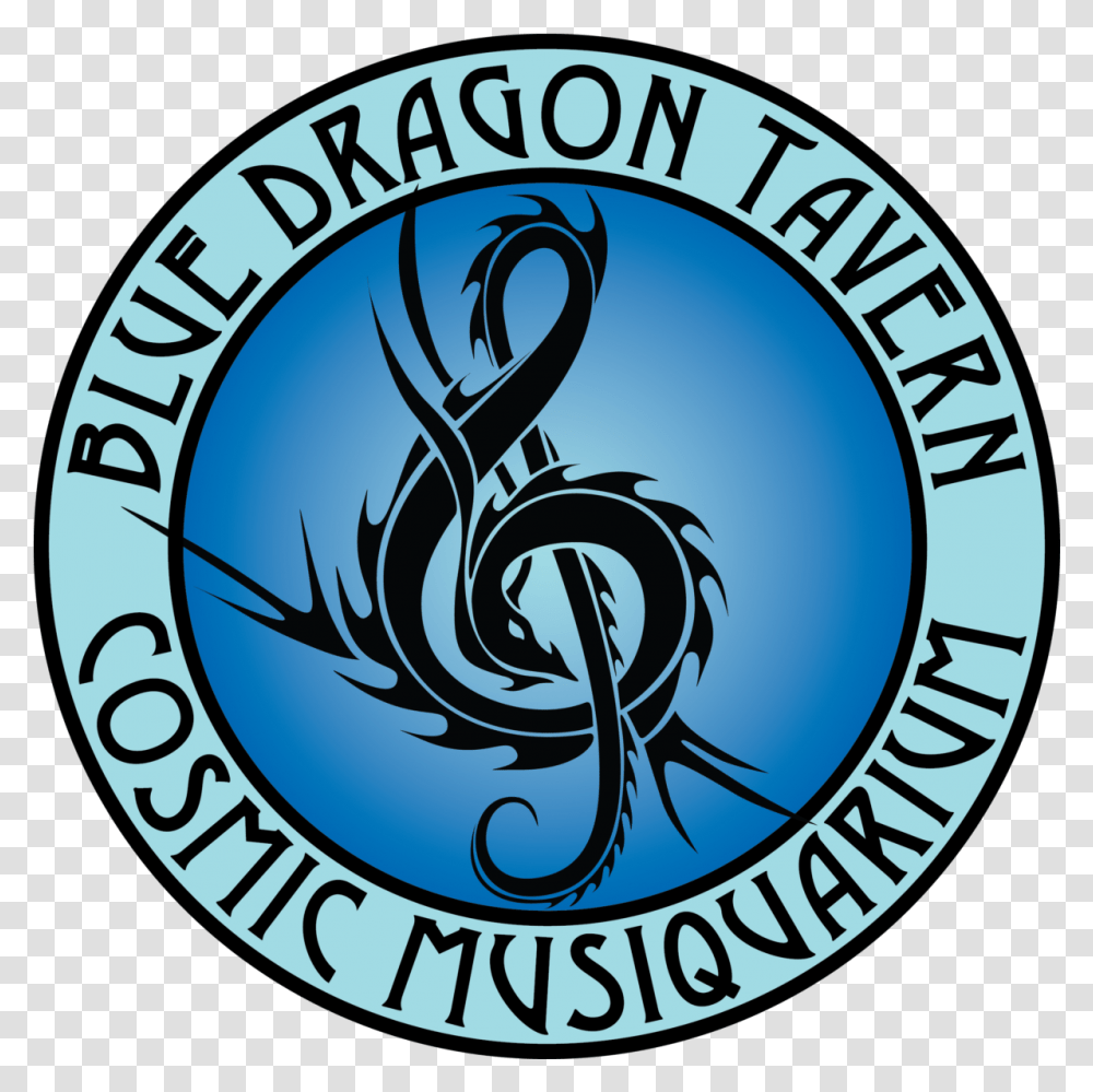 Careers Blue Dragon Tavern & Cosmic Musiquarium Blue Dragon, Symbol, Logo, Trademark, Text Transparent Png