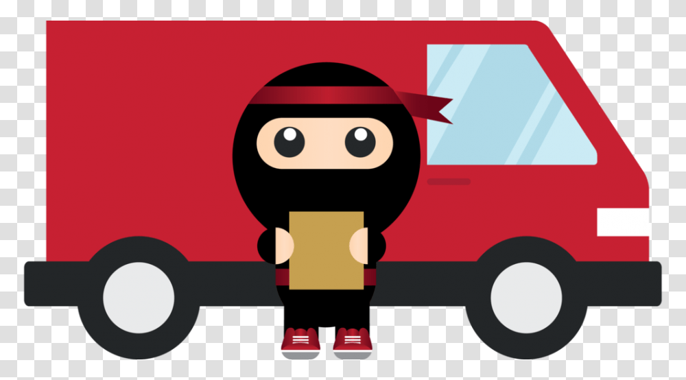 Careers Ninja Van, Vehicle, Transportation, Fire Truck Transparent Png