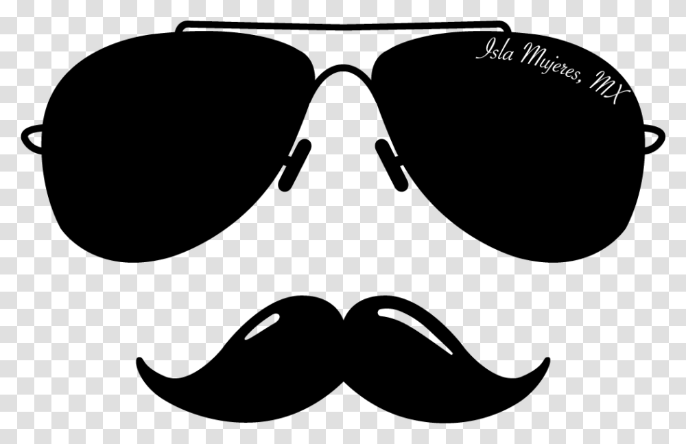 Carelinegogglesblack And Whiteaviator Sunglassclip Face With Mustache And Sunglasses, Gray, World Of Warcraft, Outdoors Transparent Png