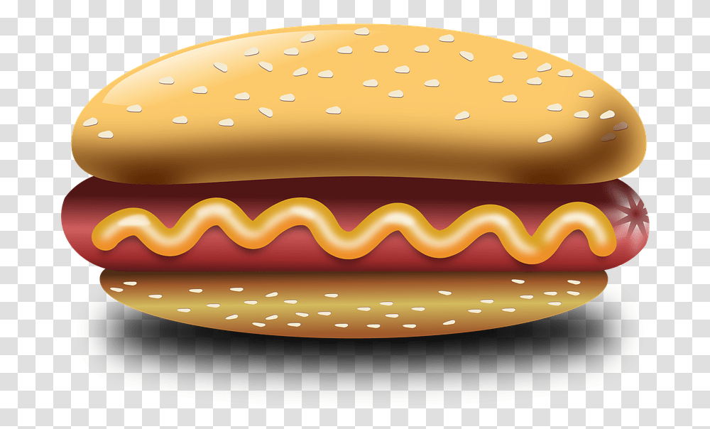 Careta De Hot Dog Vector, Food, Burger, Birthday Cake, Dessert Transparent Png