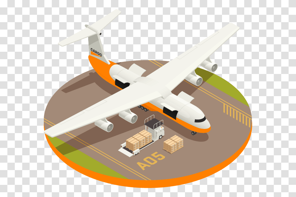 Cargo Aircraft, Airplane, Vehicle, Transportation, Airliner Transparent Png