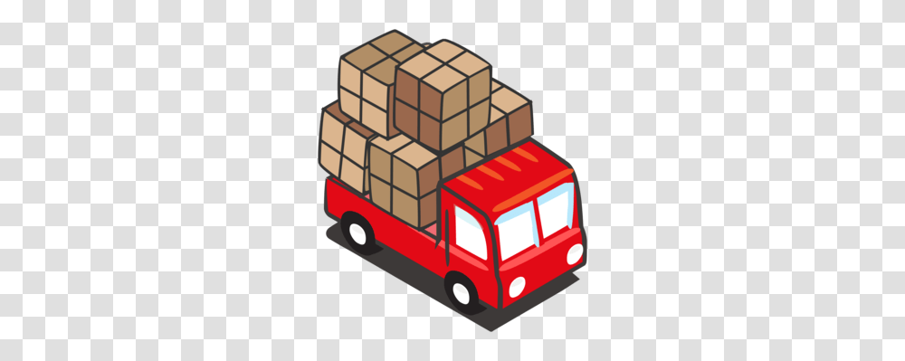 Cargo Computer Icons Trailer Delivery Truck, Transportation, Vehicle, Fire Truck, Toy Transparent Png