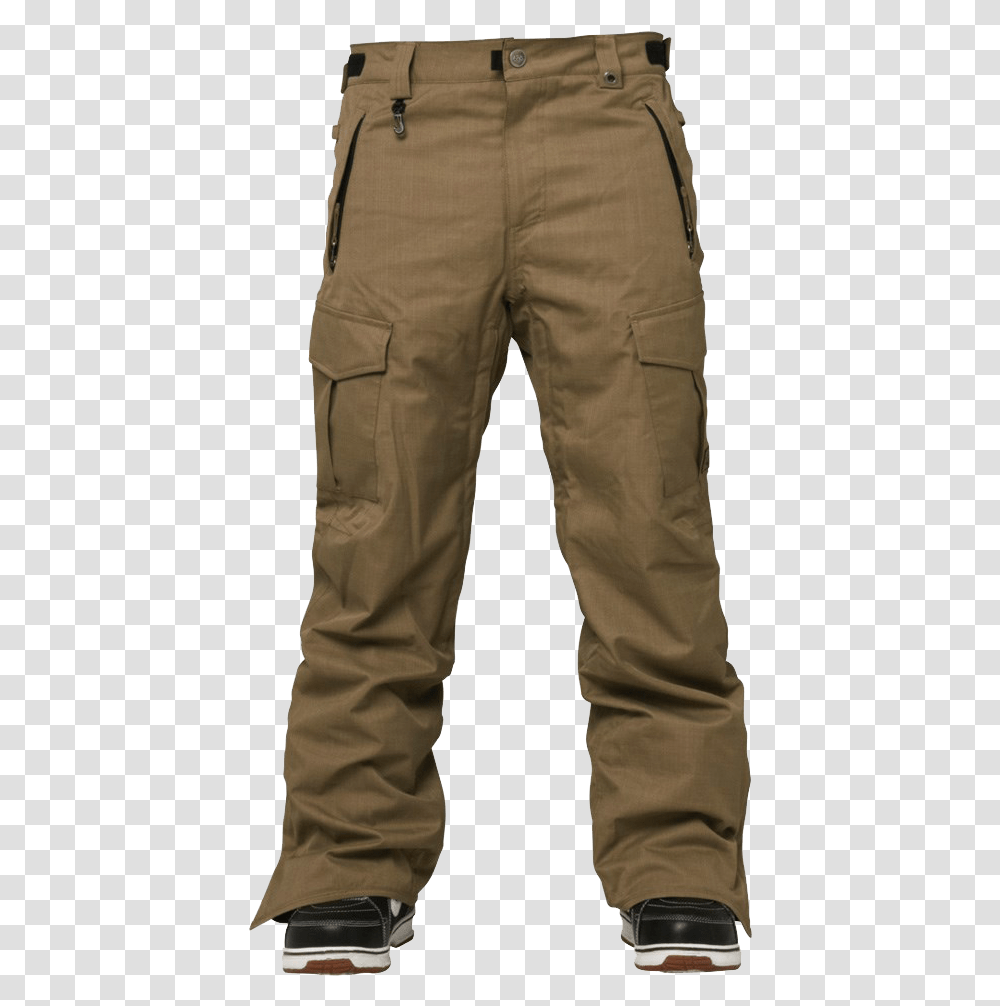 Cargo Pant Trousers, Pants, Apparel, Khaki Transparent Png