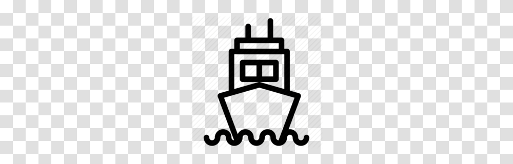 Cargo Ship Clipart, Stencil, Alphabet Transparent Png
