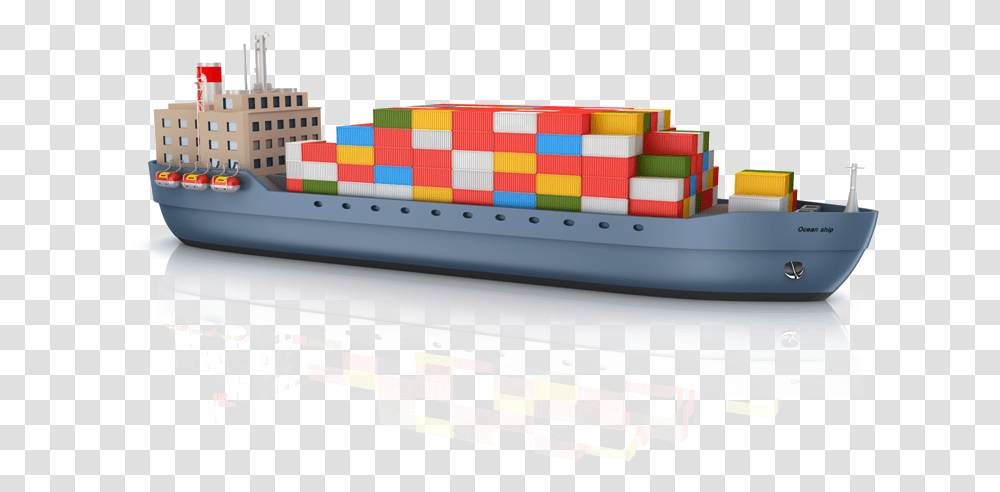 Cargo Ship Containerschiff Clipart, Vehicle, Transportation, Boat, Shipping Container Transparent Png