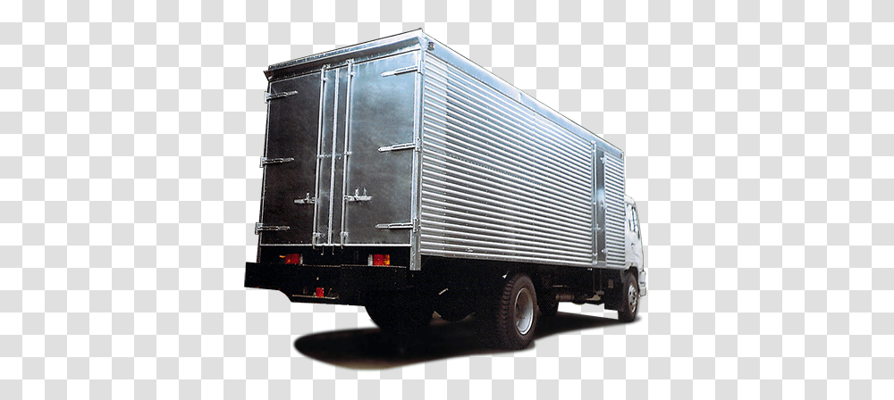 Cargo Truck Back Back Of Truck, Vehicle, Transportation, Moving Van, Shipping Container Transparent Png