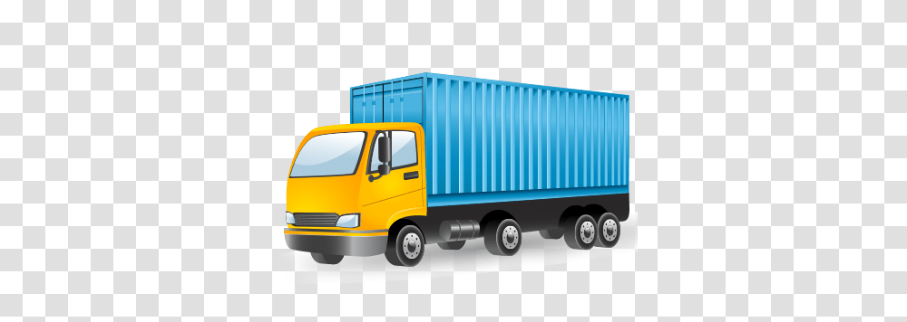 Cargo Truck High Quality Image, Trailer Truck, Vehicle, Transportation, Moving Van Transparent Png