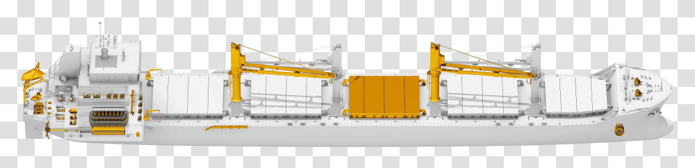 Cargo Vessel Heavy Lift Ship, Construction Crane, Plan, Plot, Diagram Transparent Png