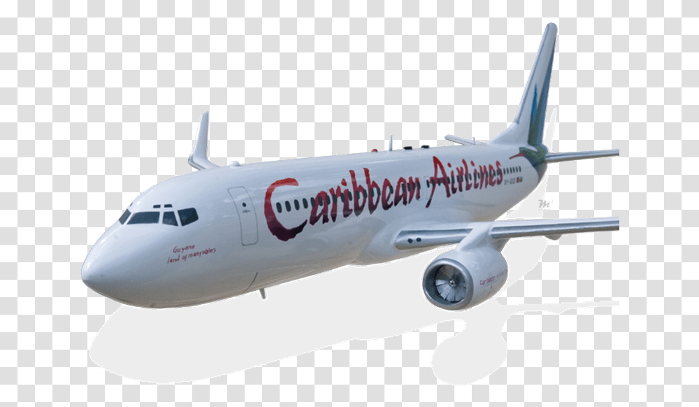 Caribbean Airline Plane Cliprt, Airplane, Aircraft, Vehicle, Transportation Transparent Png