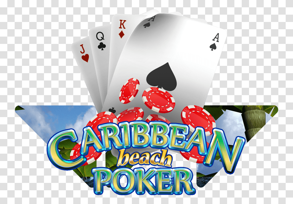 Caribbean Beach Poker Poker, Gambling, Game Transparent Png